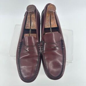 Vtg Sebago Roamers Penny Loafers Mens 12 Burgundy Preppy Ivy League Academiaa‎